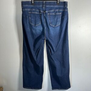 Torrid Bombshell Wide Leg Super Soft Jeans Dark Wash Size 16R
